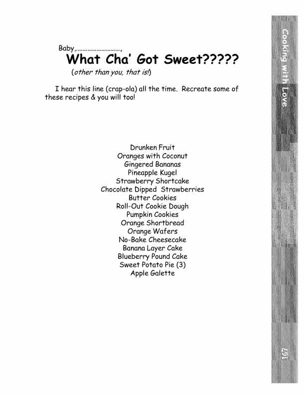 Click for sample recipe